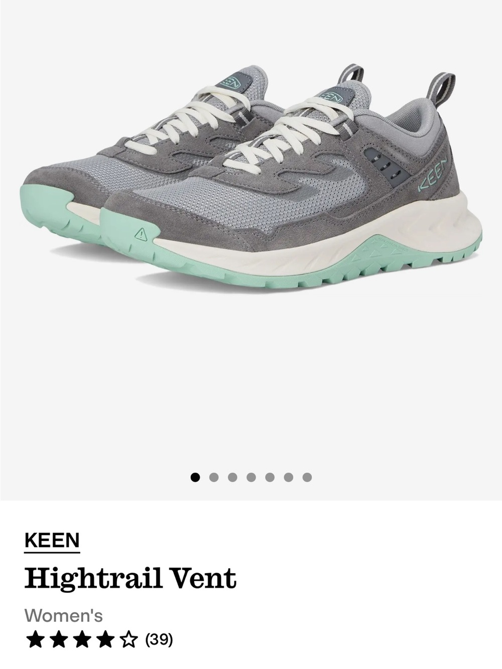 KEEN Women's Hightrail Waterproof Hiking Sneakers
